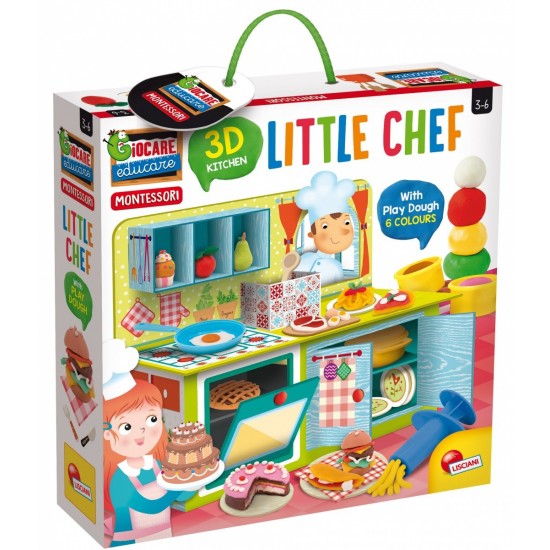 3D кујна Монтесори Little Chef